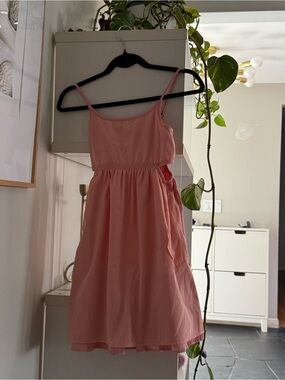 abercrombie kids Pink Spaghetti-Strap Sundress
